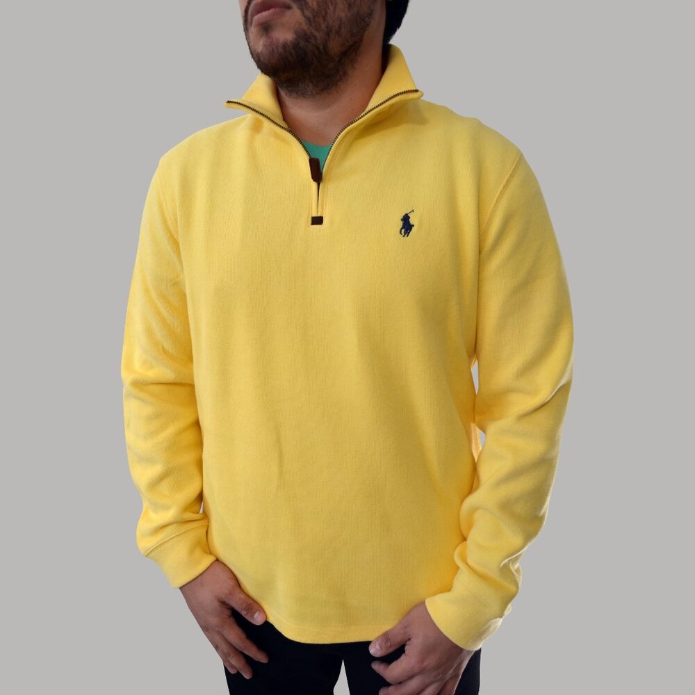 Polo Ralph Lauren Half Zip Sweater Sweatshirt Cotton